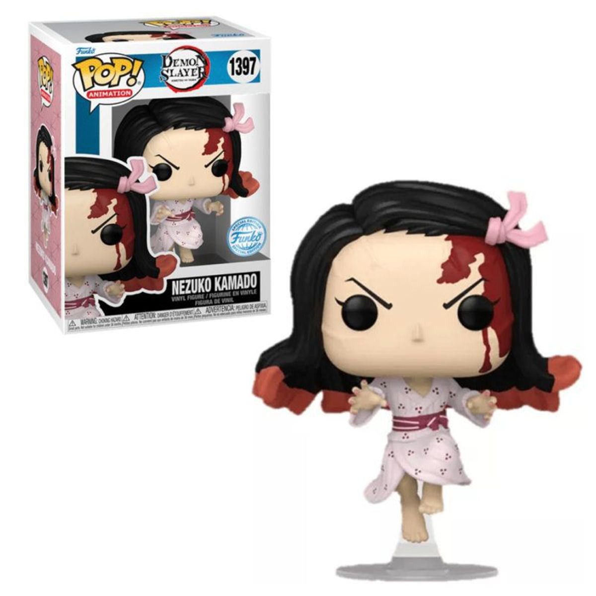 FUNKO - Funko Pop Nezuko Kamado Saltando Demon Slayer