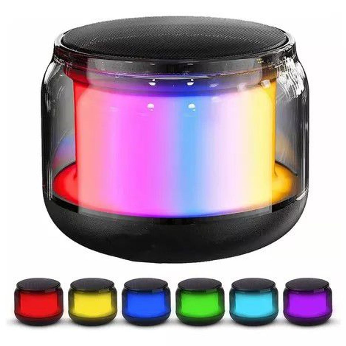 GENERICO - PARLANTE JR CON LUCES - MINI SPEAKERS L59