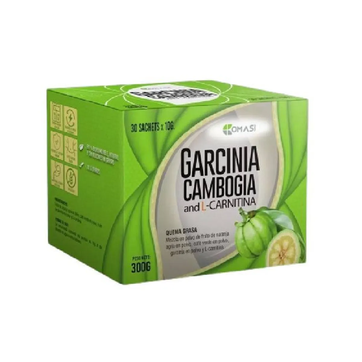 GENERICO - Garcinia Cambogia Limpia Colon & Baja De Peso 30 Sachets