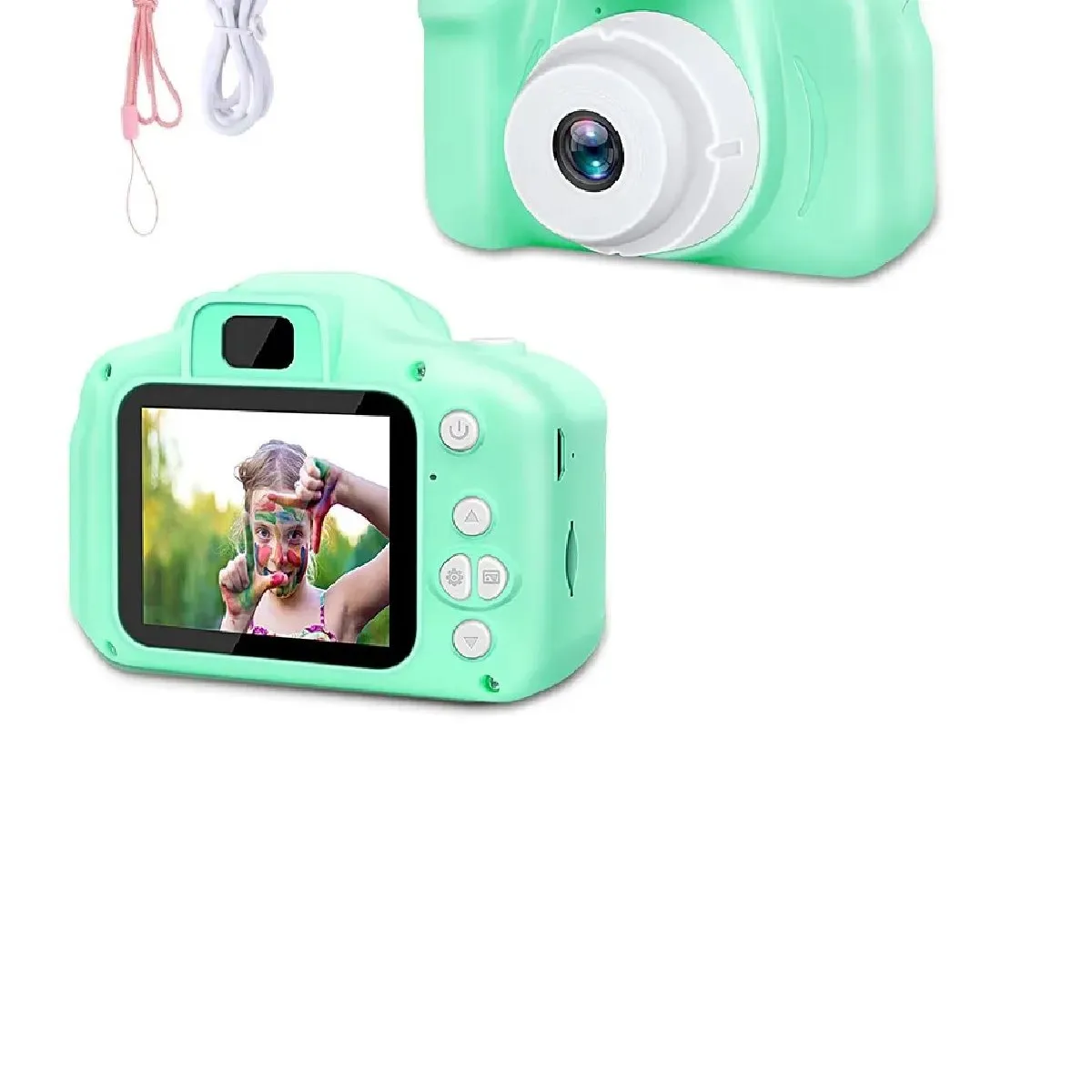 GENERICO - Mini Camara Fotográfica Video Digital Para Niños Verde