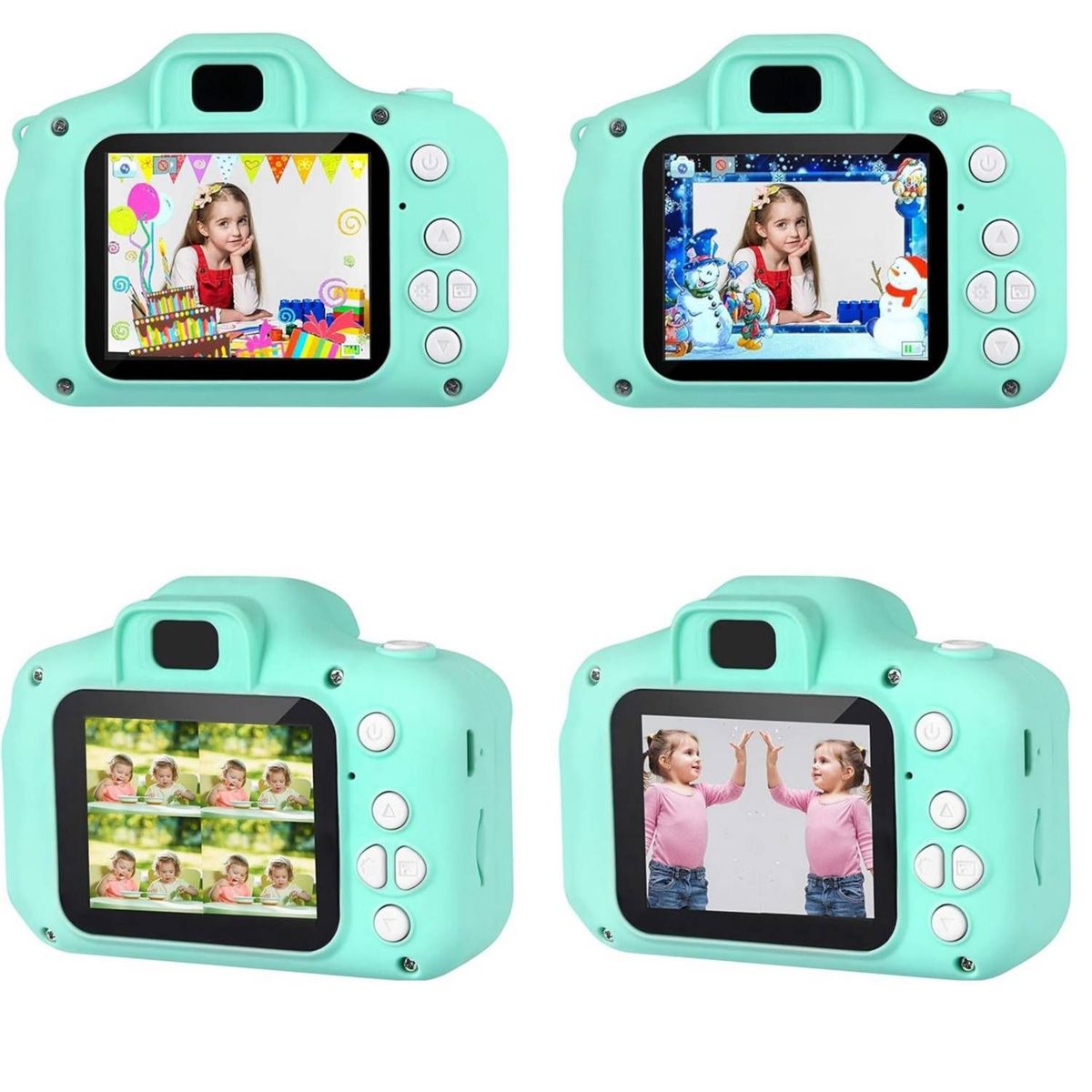 GENERICO - Mini Camara Fotográfica Video Digital Para Niños Verde