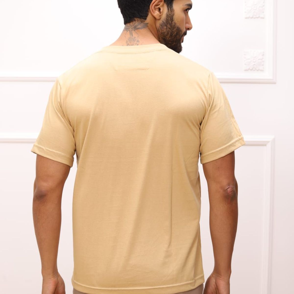 GENERICO - Polo Genérico Básico Beige