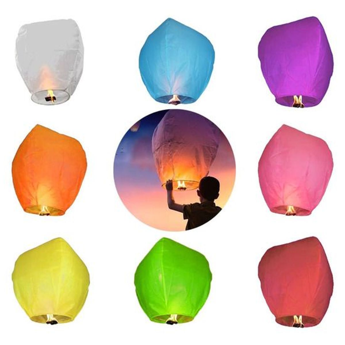 GENERICO - Globos Cantoya, Globos Del Deseo Sky Lantern X 1 Ud