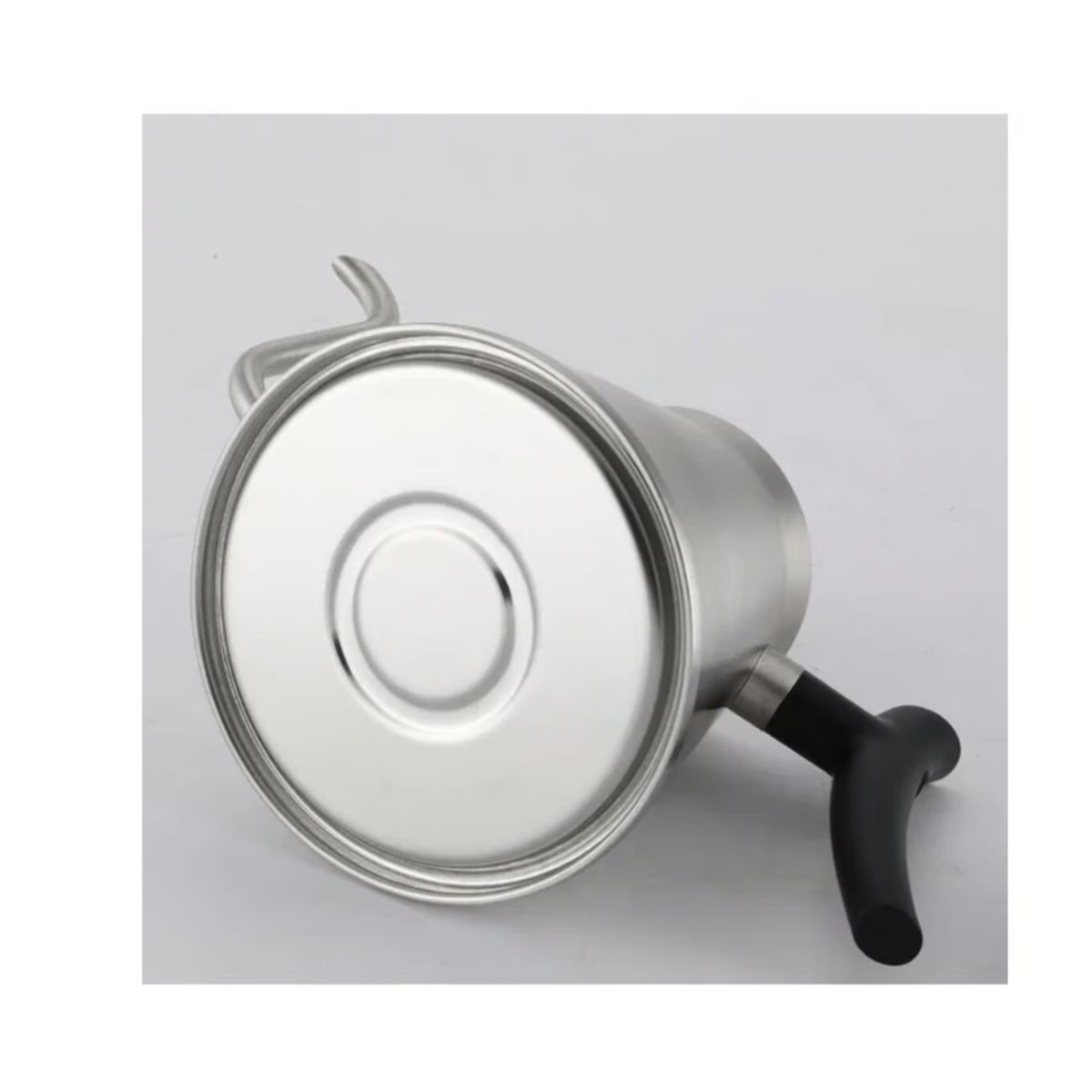 GENERICO - Tetera cuello de cisne plateada 1000 ml