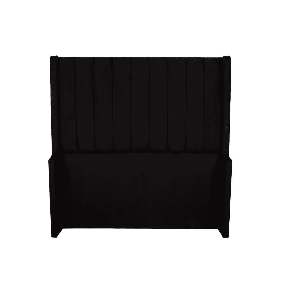 GENERICO - Cabecera Alta Barcelona con bastón de 2 Plz - Color Negro