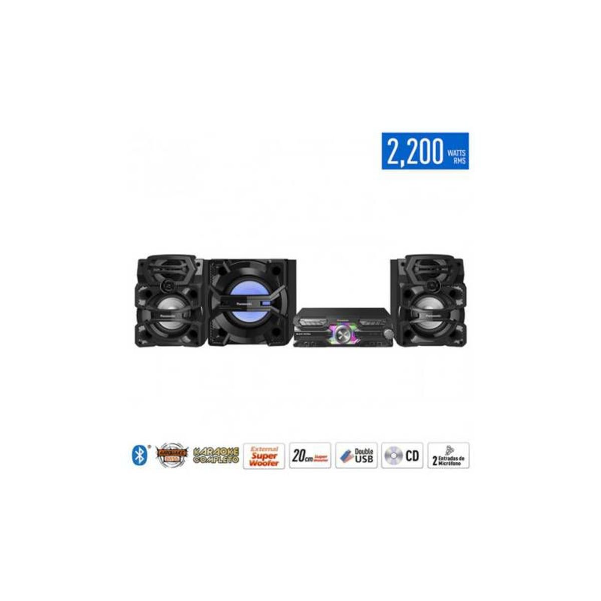 PANASONIC - Panasonic Minicomponente SC-AKX930PUK 2200W