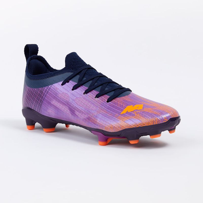 NEW ATHLETIC - ZAPATILLAS NEW ATHLETIC FOOTBALL ARROW14 MORADO CON AZUL OSCURO PARA HOMBRE