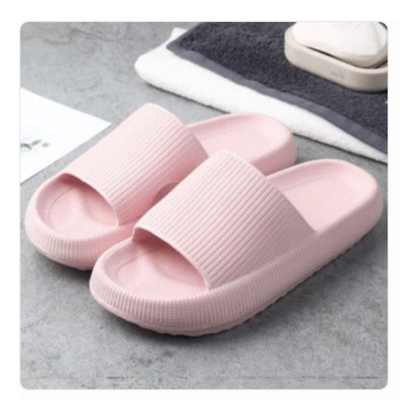 AURELA - CloudSlides™ - Sandalias Pantuflas Cómodas y Ligeras 44 - 45 Rosado