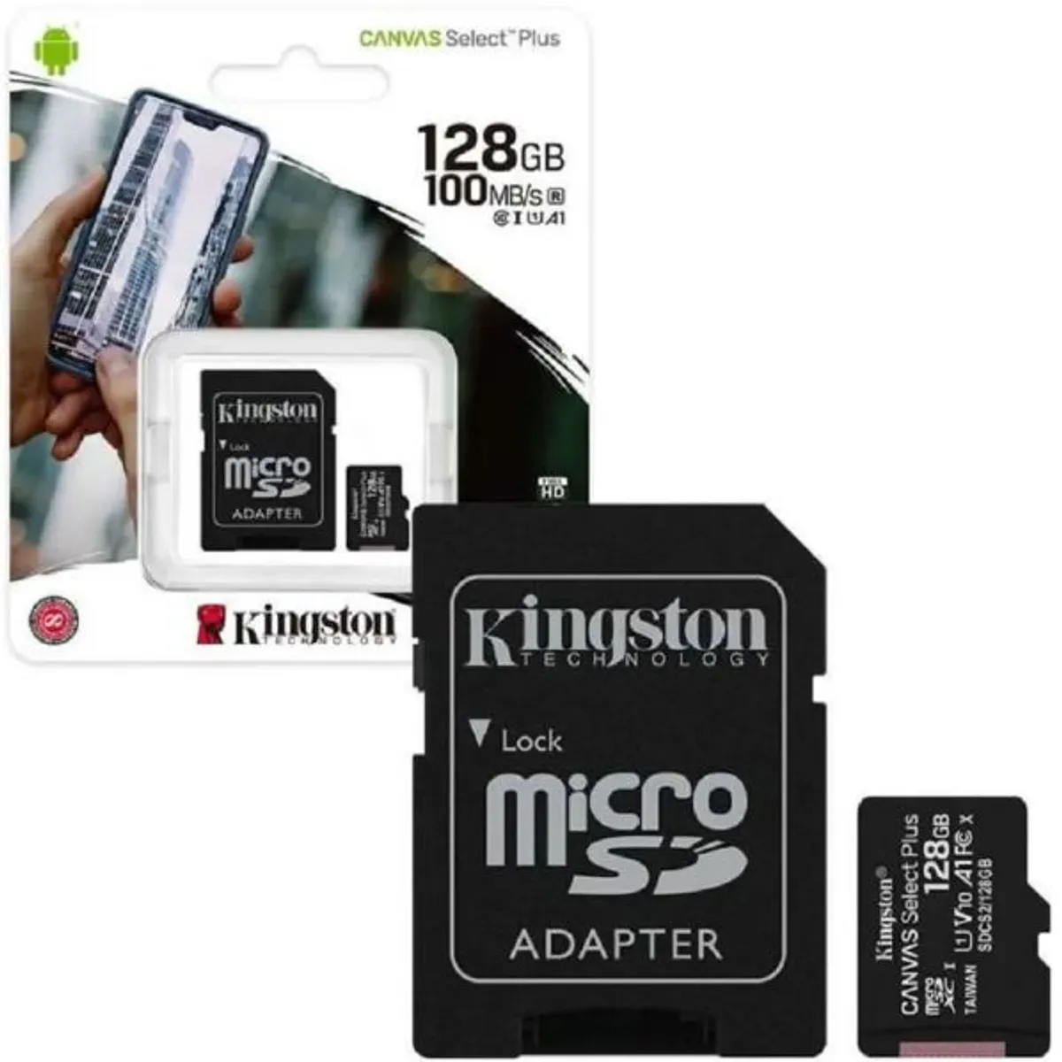 KINGSTON - MEMORIA MICRO SD 128 GB KINGSTON