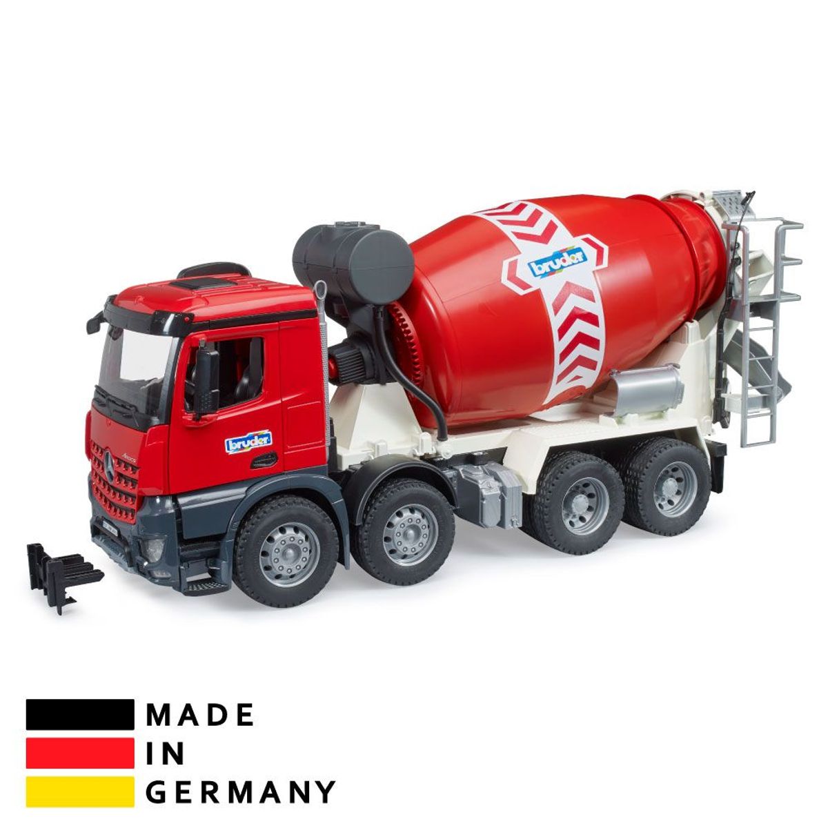 BRUDER - Juguete camión mixer mezclador concreto Bruder Mercedes 3655