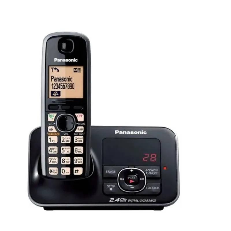 PANASONIC - Telefono Inalámbrico Panasonic KX-TG3721LCB