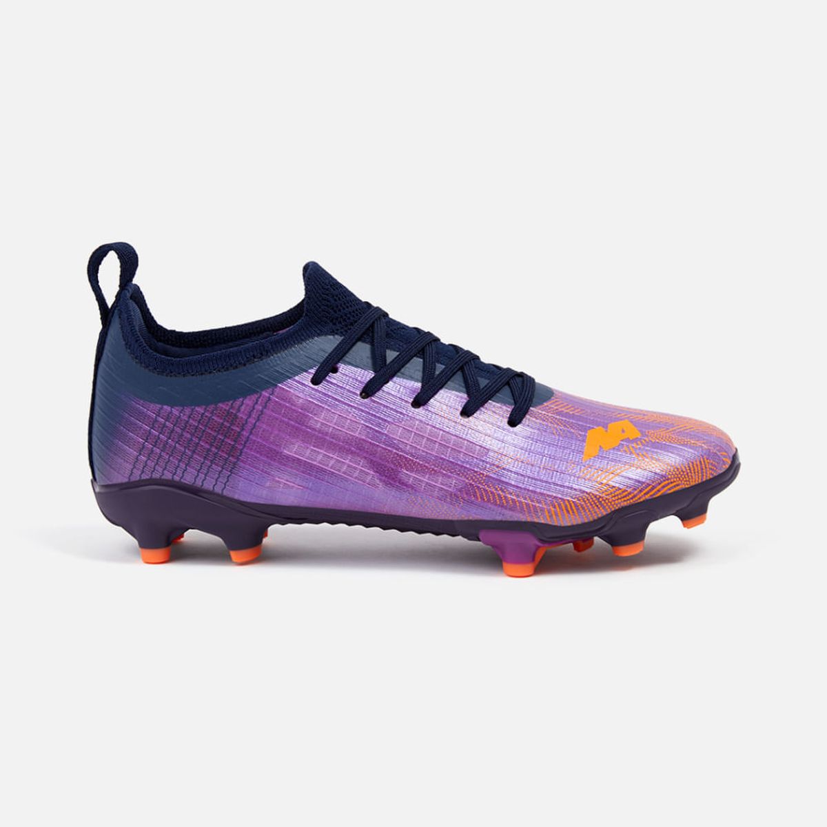 NEW ATHLETIC - ZAPATILLAS NEW ATHLETIC FOOTBALL ARROW14 MORADO CON AZUL OSCURO JUVENIL