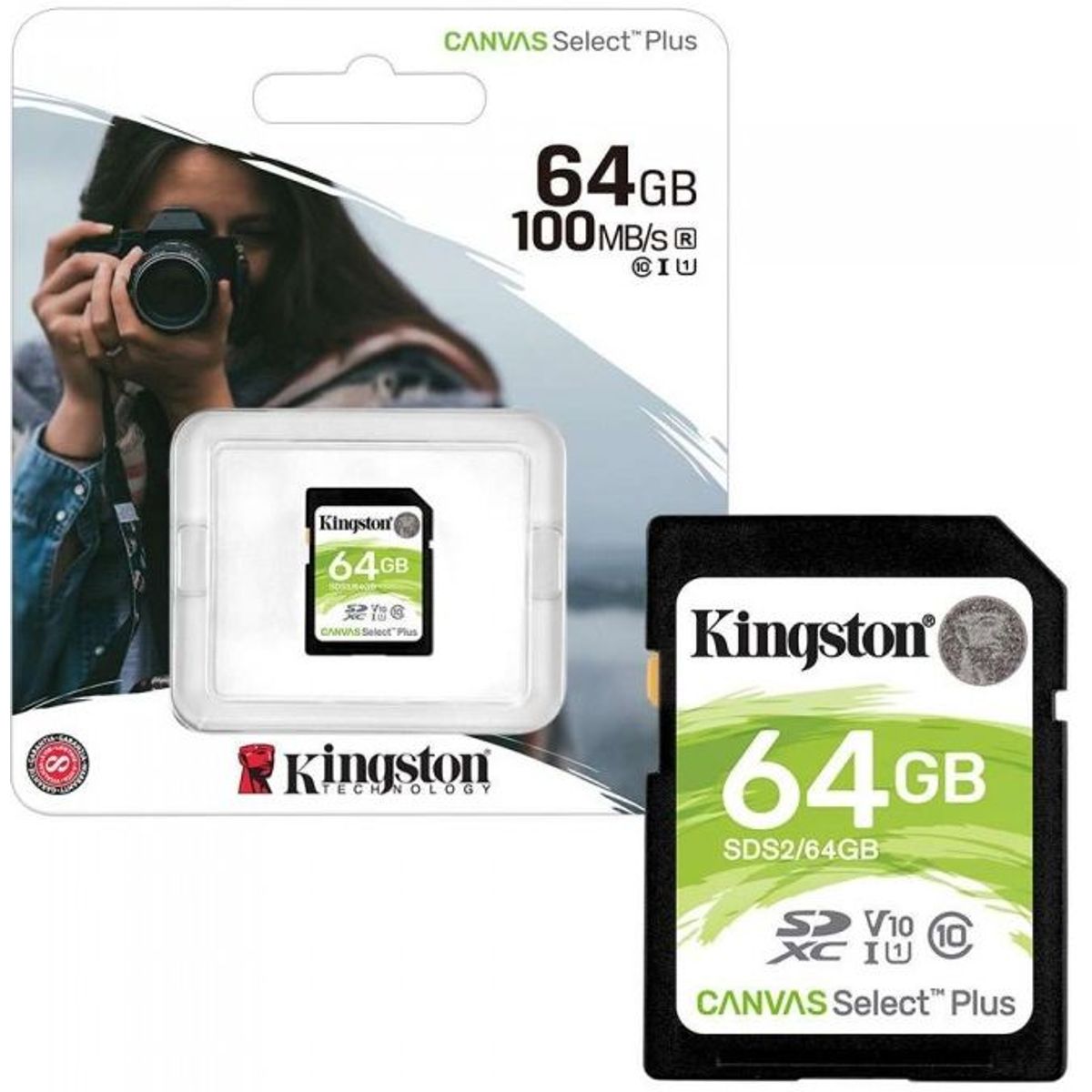 KINGSTON - MEMORIA MICRO SD 64GB KINGSTON PARA CAMARA DE VIDEO