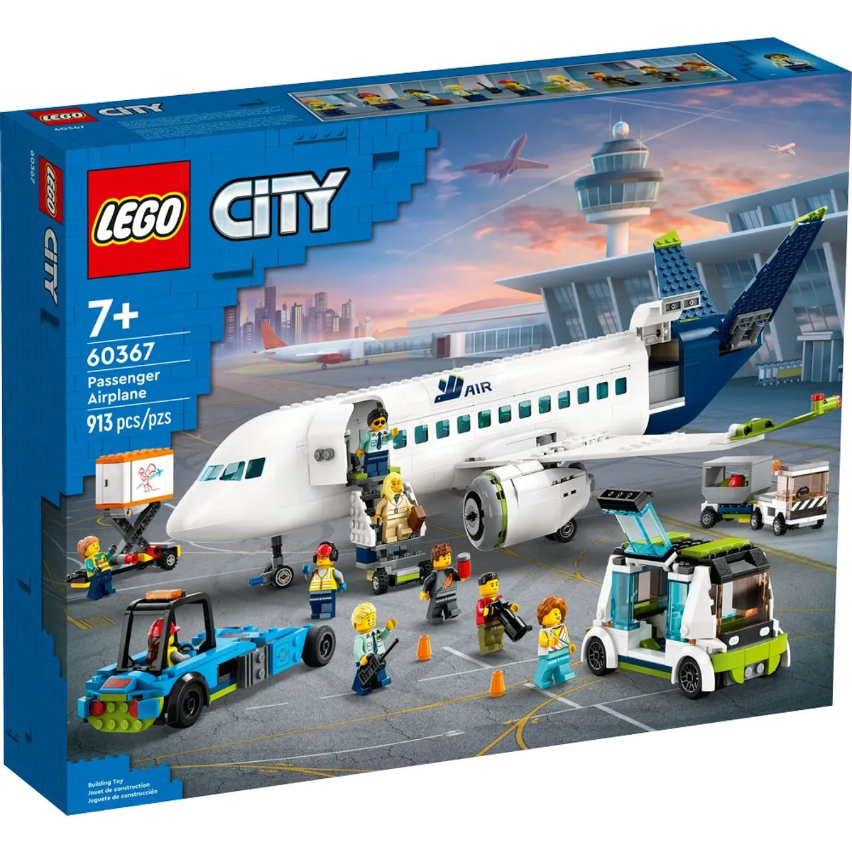 LEGO - LEGO 60367 Avión de Pasajeros