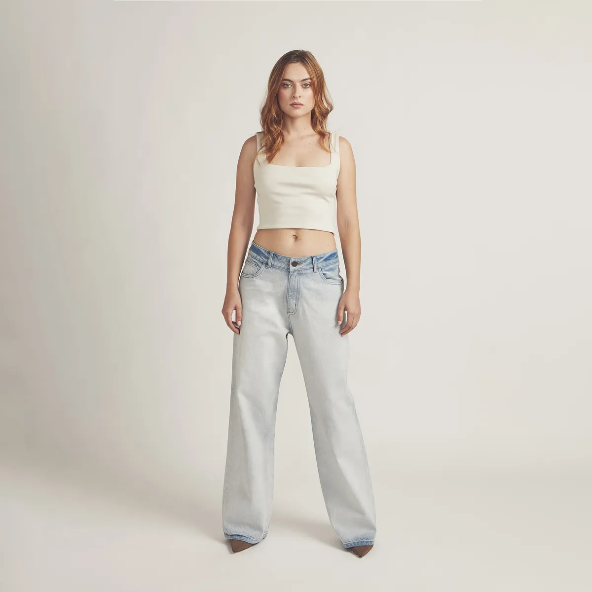 COTTON'S JEANS - Jean WideLeg Cottons Jeans Amadea