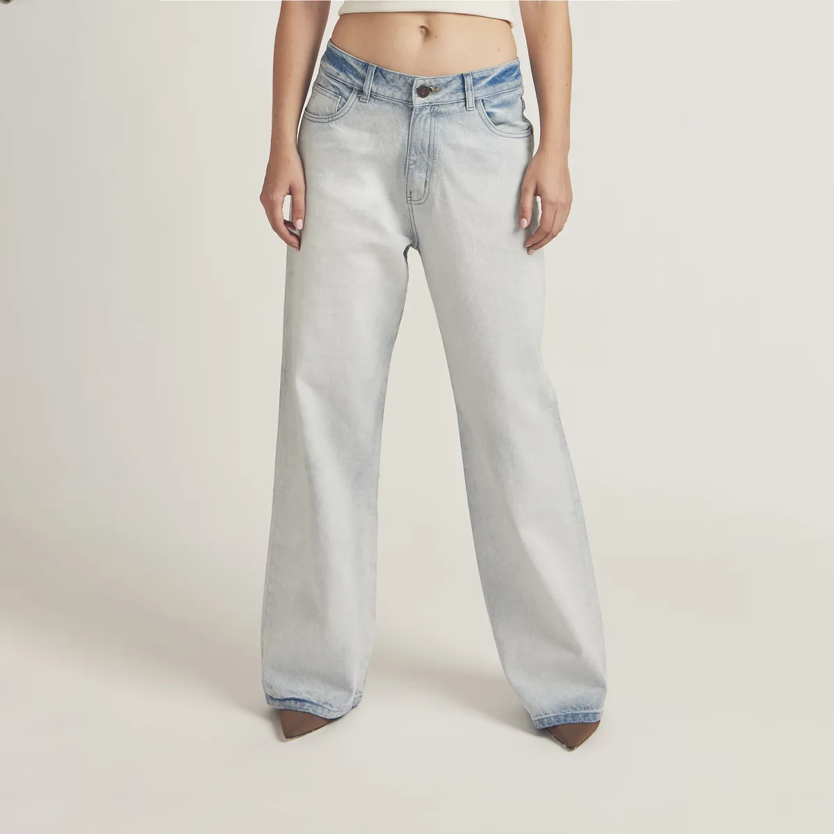 COTTON'S JEANS - Jean WideLeg Cottons Jeans Amadea