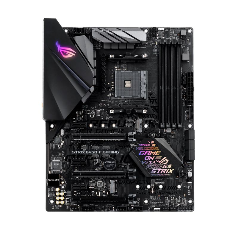 ASUS - PLACA ASUS ROG STRIX B450-F GAMING AM4 B450 DDR4 SATA 6.0 USB 3.1