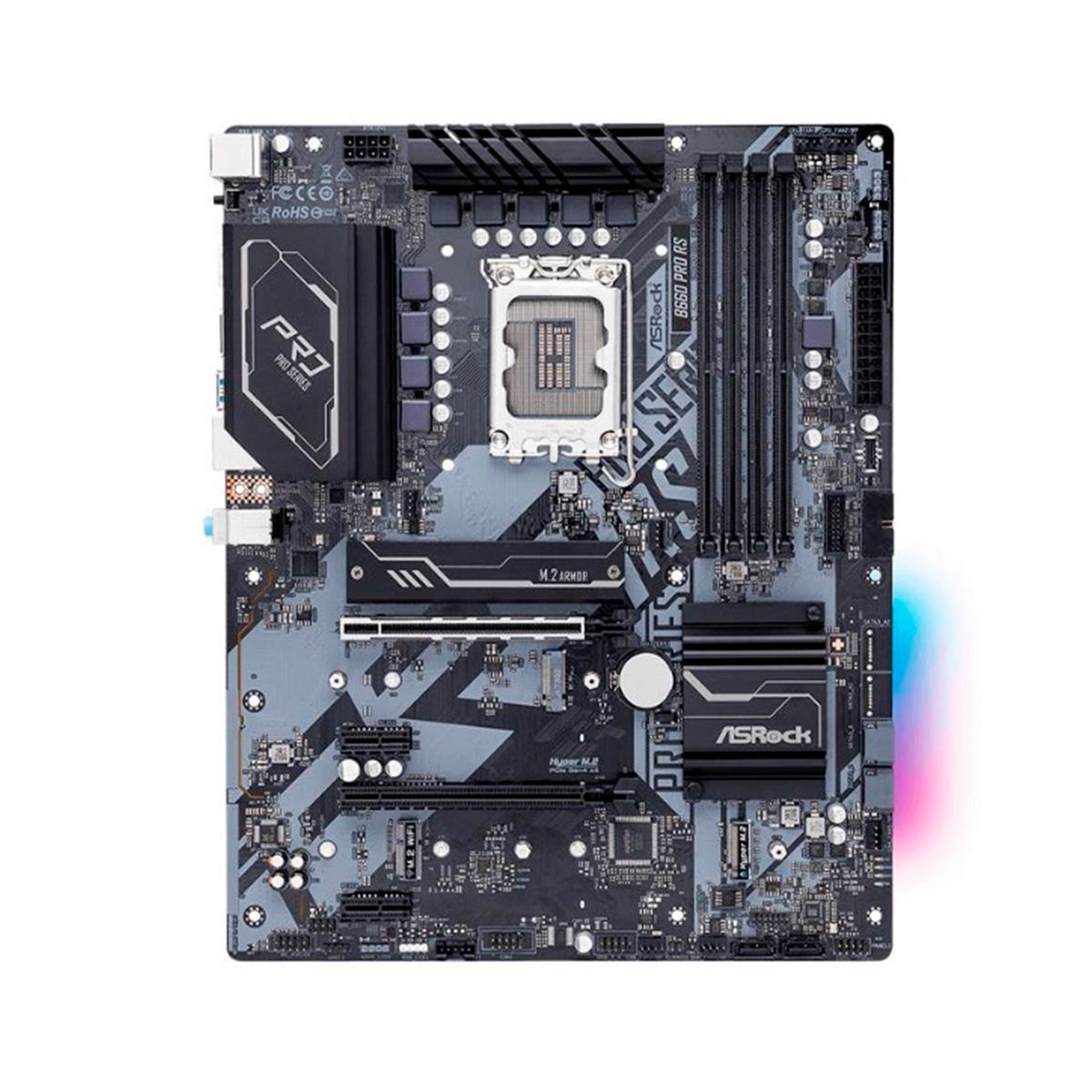 ASROCK - PLACA ASROCK B660 PRO LGA1700 INTEL B660 P/N: 90-MXBHV0-A0UAYZ