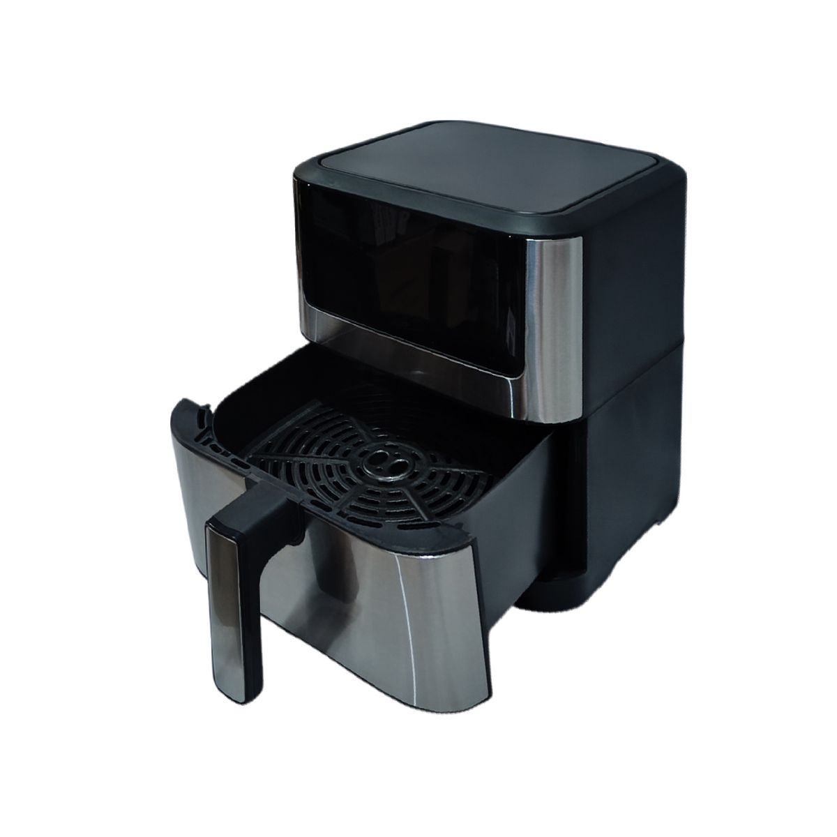 NATIONALIZER - Freidora de Aire Silver Crest 2400 W 6 Litros Negro