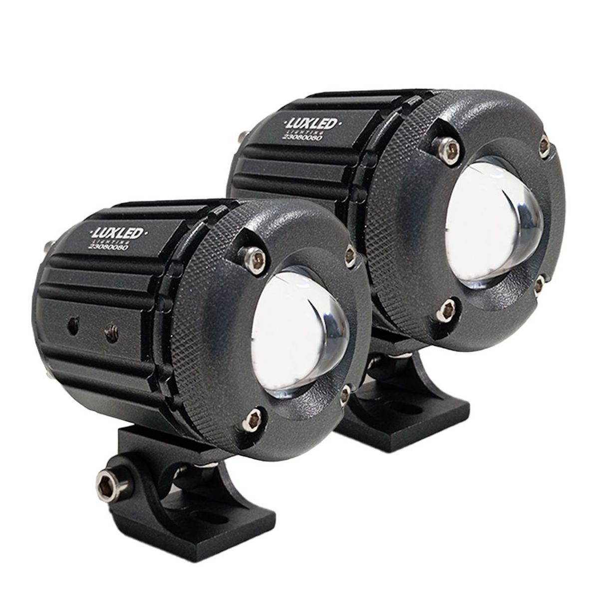 GENERICO - Faro Exploradora Led Cañón Luz Dual 12w Fijoflash X Par