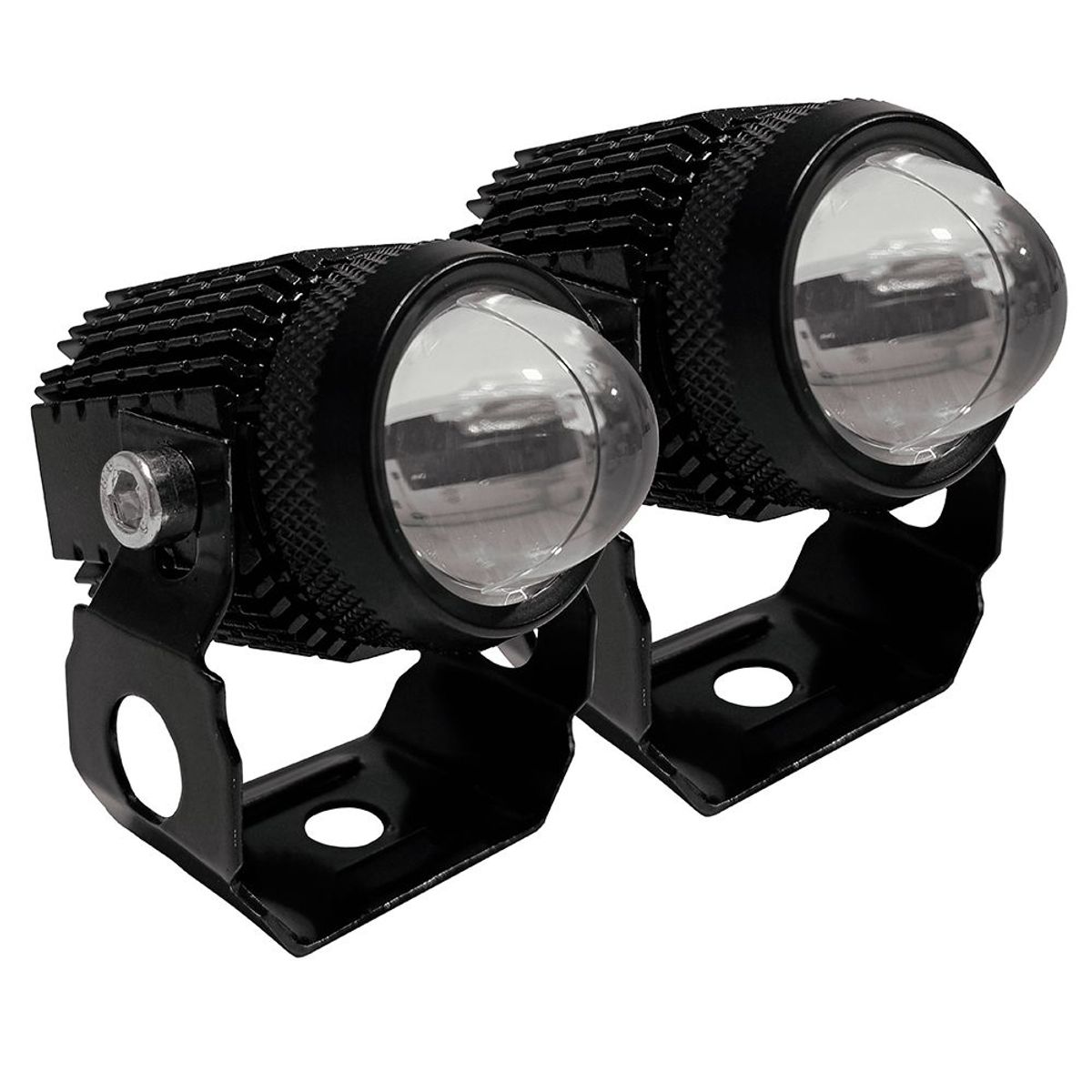 GENERICO - Faro Exploradora Led Cañón Luz Dual 40w Fijoflash X Par