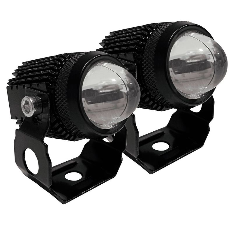 GENERICO - Faro Exploradora Led Cañón Luz Dual 40w Fijoflash X Par