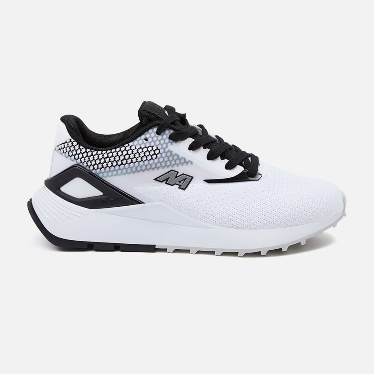 NEW ATHLETIC - ZAPATILLAS NEW ATHLETIC LIFESTYLE FLATS CITY58 BLANCO CON NEGRO PARA HOMBRE
