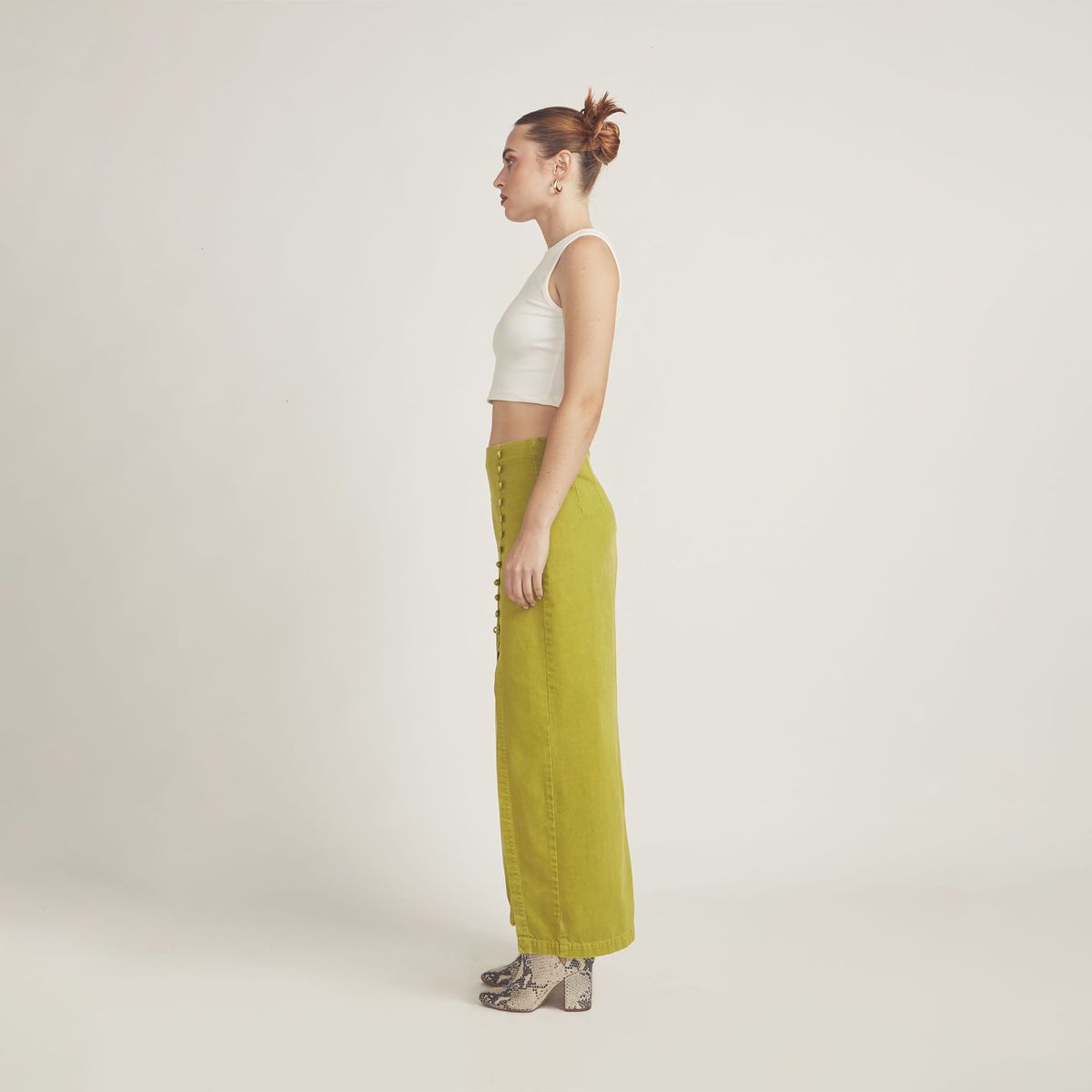 COTTON'S JEANS - Falda Larga Cottons Jeans Yaira