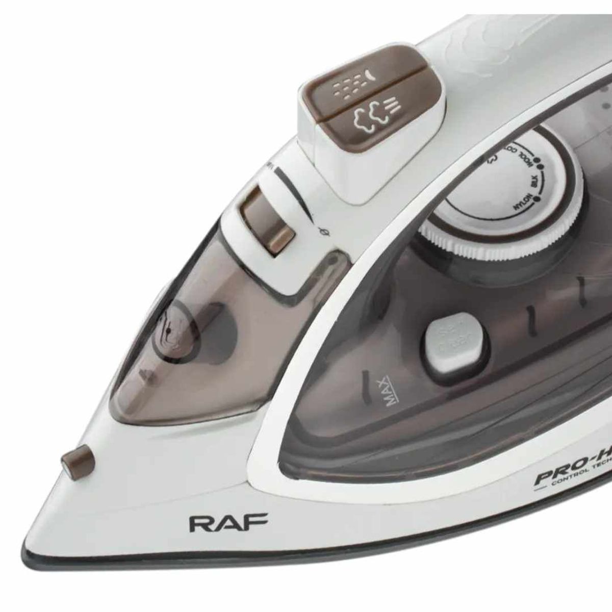 GENERICO - Plancha de Ropa a Vapor Eléctrica Antiadherente Portátil de 2600W