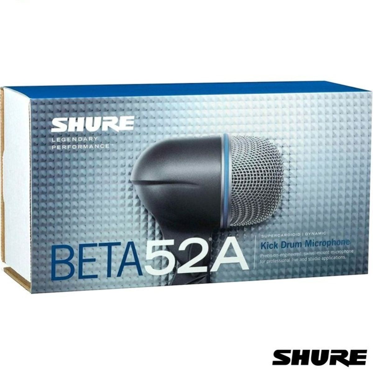 SHURE - Micrófono Shure Beta Beta 52a Dinámico Supercardioide