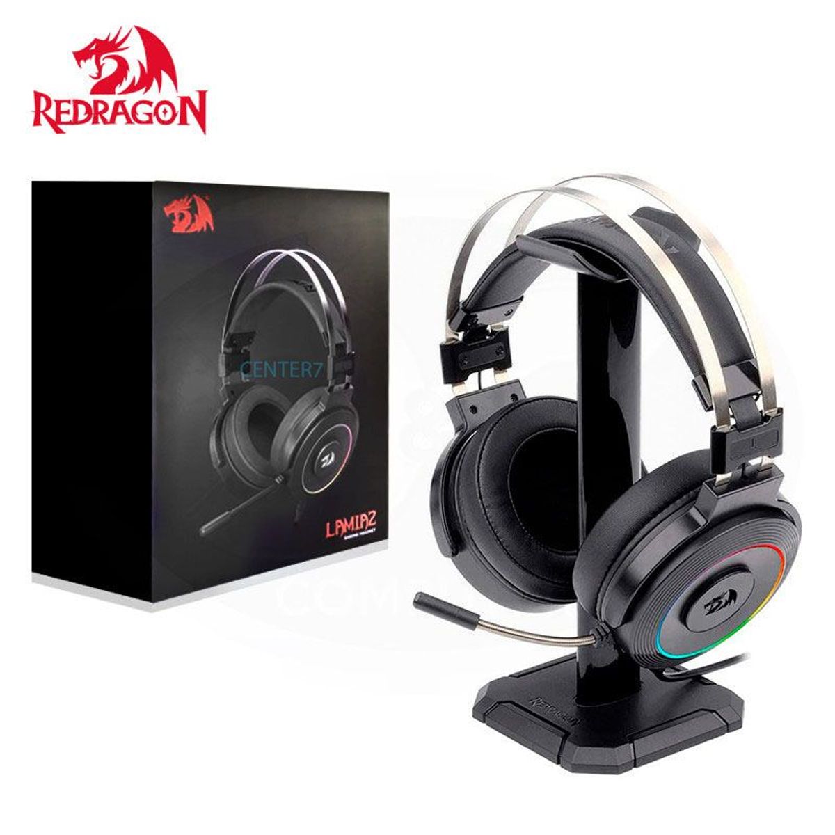 REDRAGON - Auriculares Redragon LAMIA H320RGB 7.1 Virtual