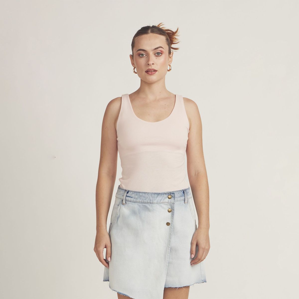 COTTON'S JEANS - Top Cuello V Weston