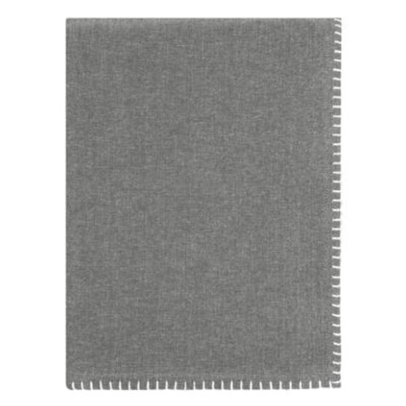 GENERICO - Mantel de Mesa Cala 160x280cm Gris- SaviHome