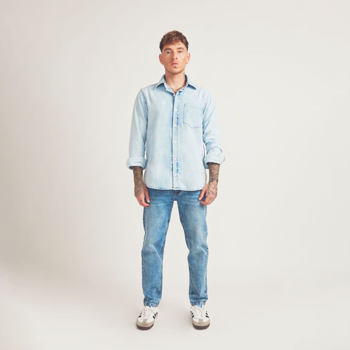 COTTON'S JEANS - Camisa ML Cottons Jeans Ismael