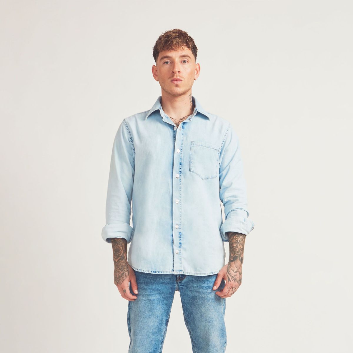 COTTON'S JEANS - Camisa ML Cottons Jeans Ismael