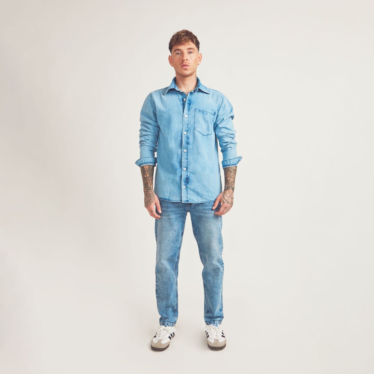 COTTON'S JEANS - Camisa ML Cottons Jeans Ismael