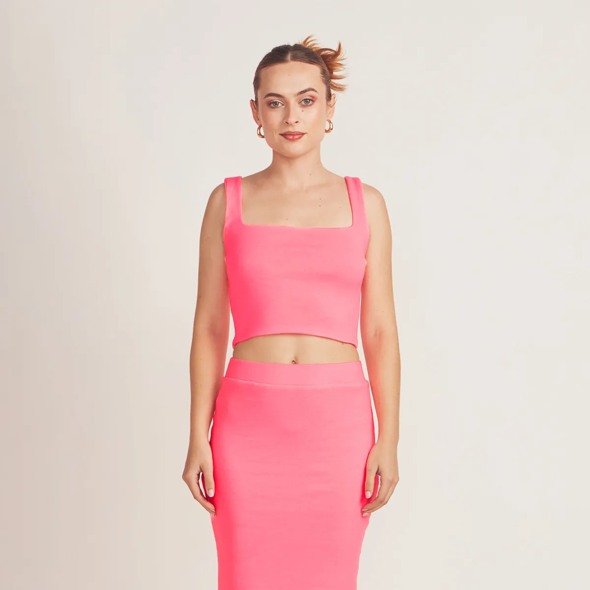 COTTON'S JEANS - Top Square cuello cuadrado Angely