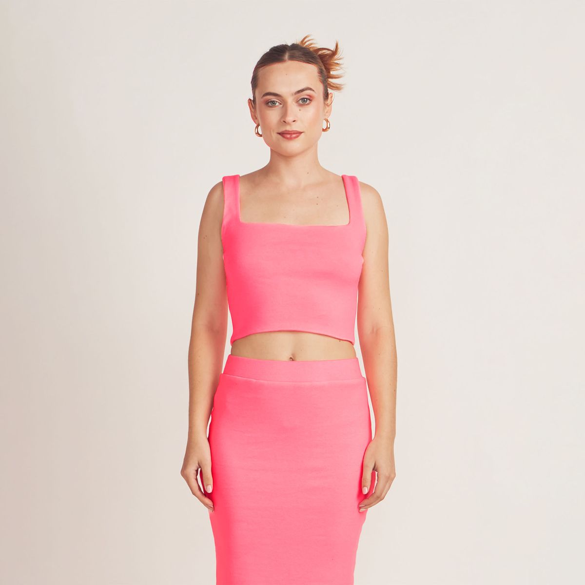 COTTON'S JEANS - Top Square cuello cuadrado Angely