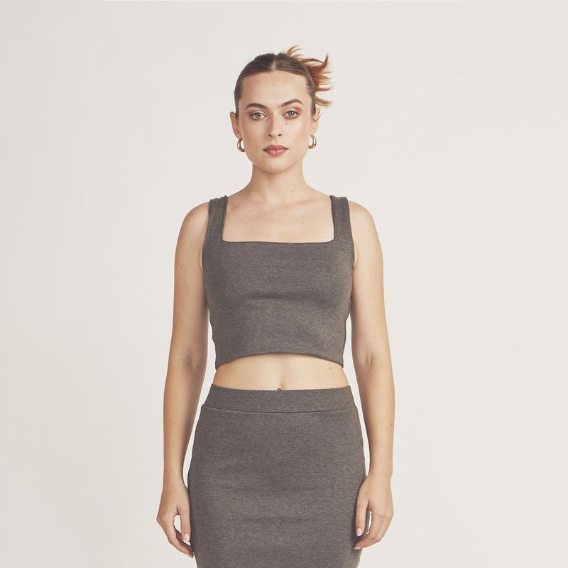 COTTON'S JEANS - Top Square cuello cuadrado Angely