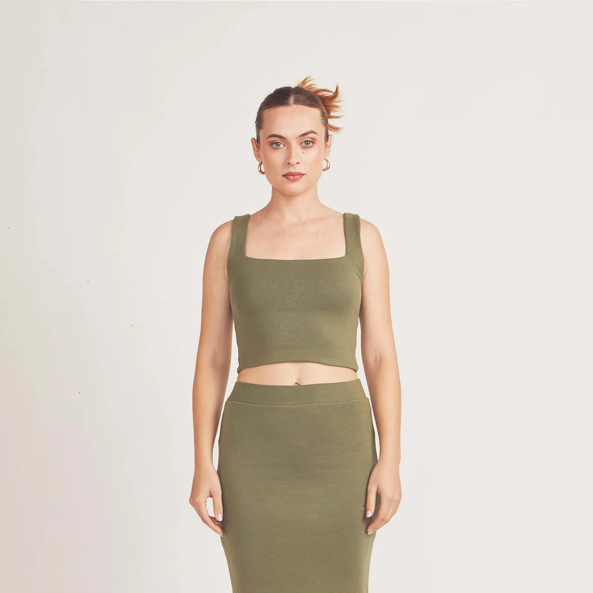 COTTON'S JEANS - Top Square cuello cuadrado Angely