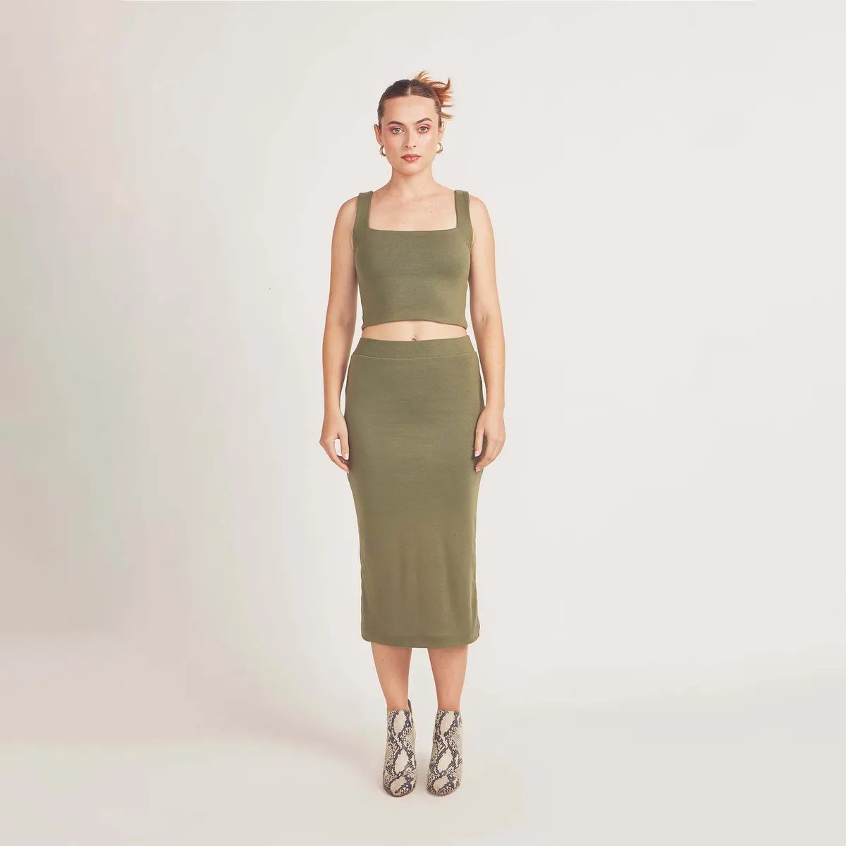 COTTON'S JEANS - Top Square cuello cuadrado Angely