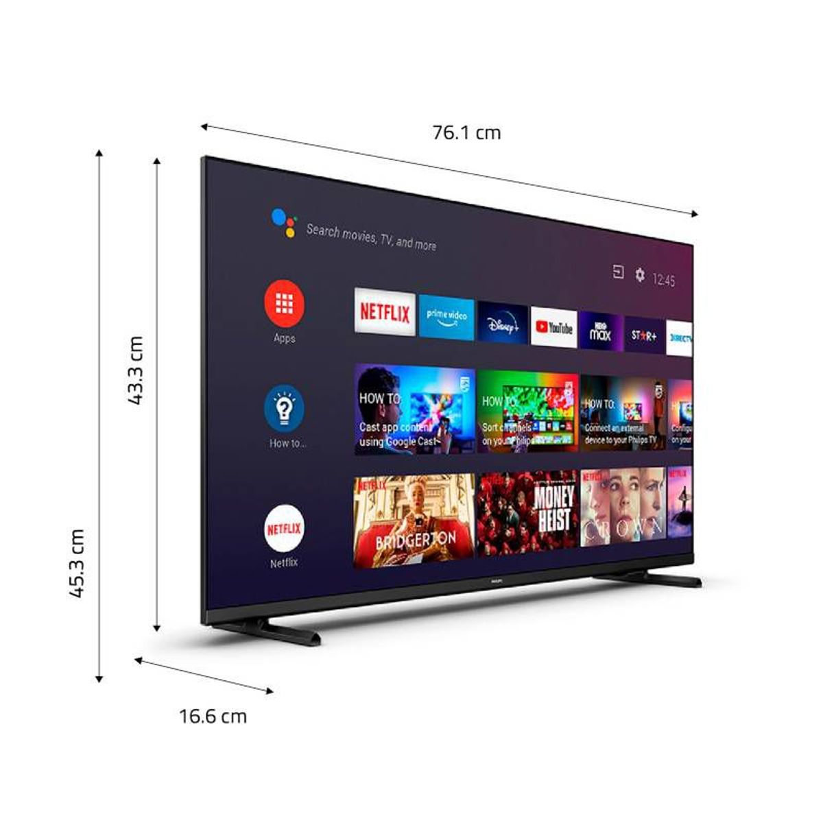 PHILIPS - Televisor 32 Android HD Smart TV 32PHD6917