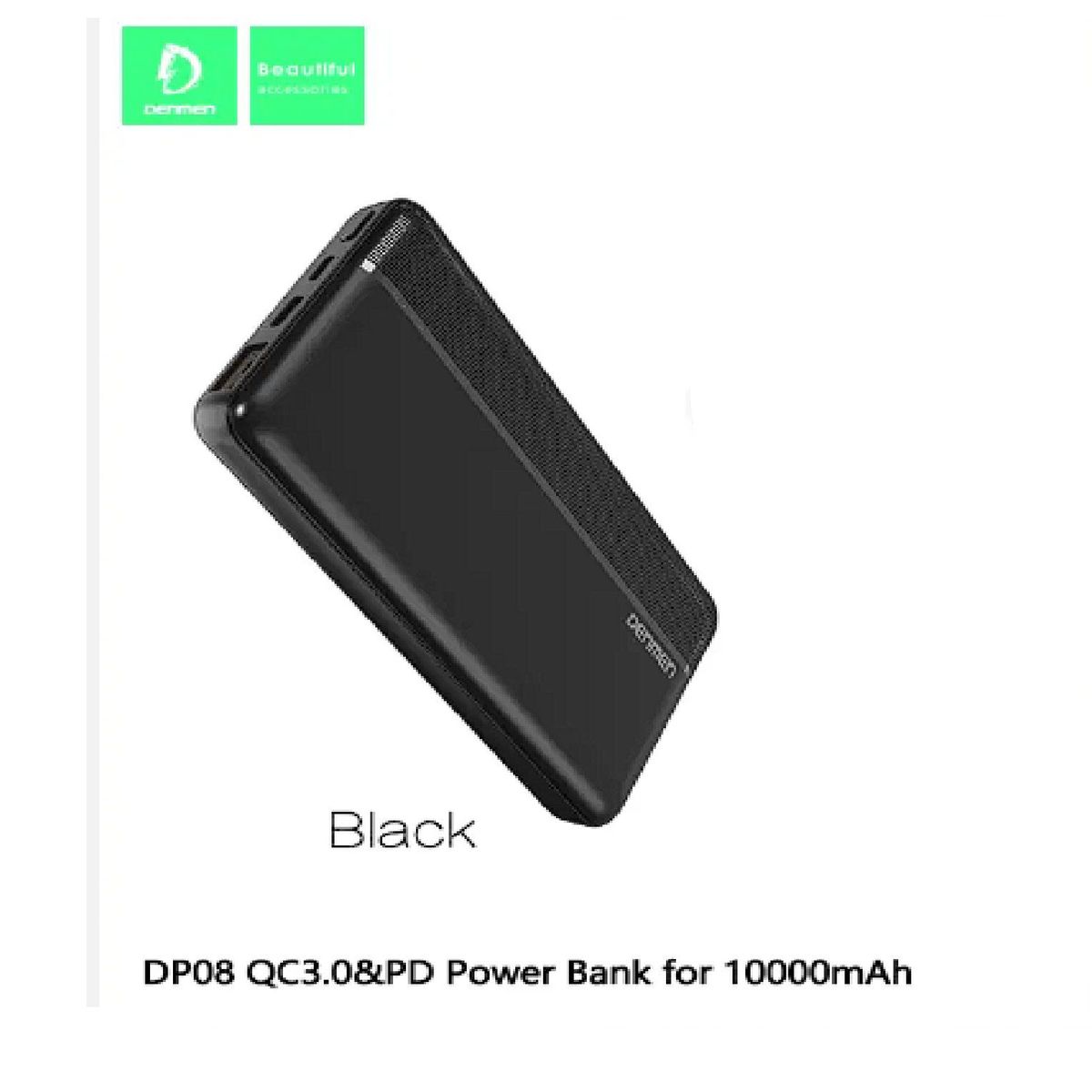 GENERICO - Cargador Portátil DENMEN de 10000 Amperios