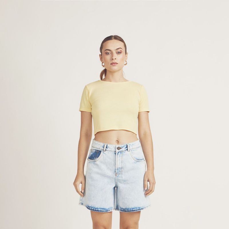 COTTON'S JEANS - Top Manga corta Bell