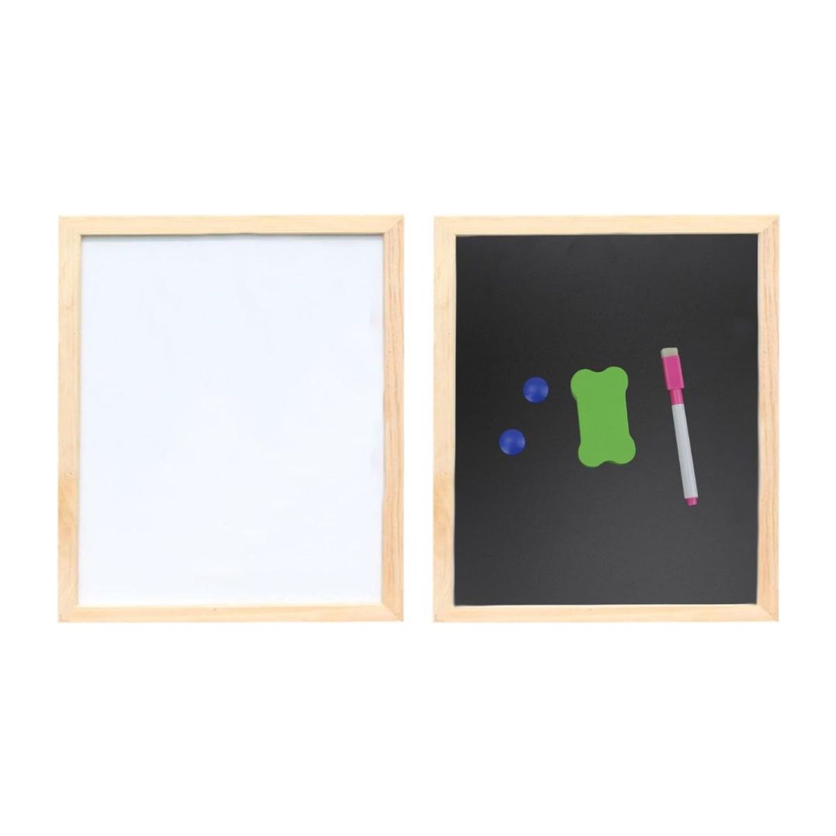 INSPIRA MARKET - Pizarra doble cara acrílico  40 x 30