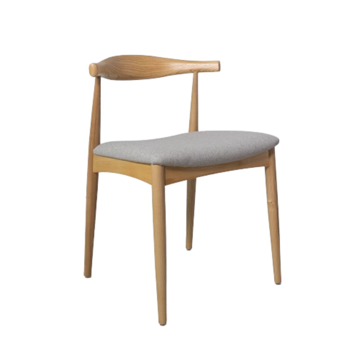 NIHM - Silla de Comedor Moustache New Marrón Claro