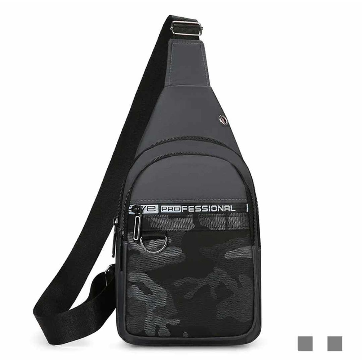 GENERICO - Mochila Morral Fashion Pechera de Hombre para Accesorios Diseño Sport