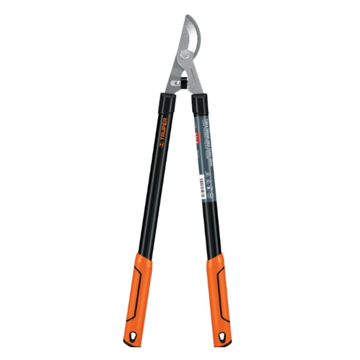 TRUPER - Tijera para poda  para ramas altas, mango tubular 68 cm truper