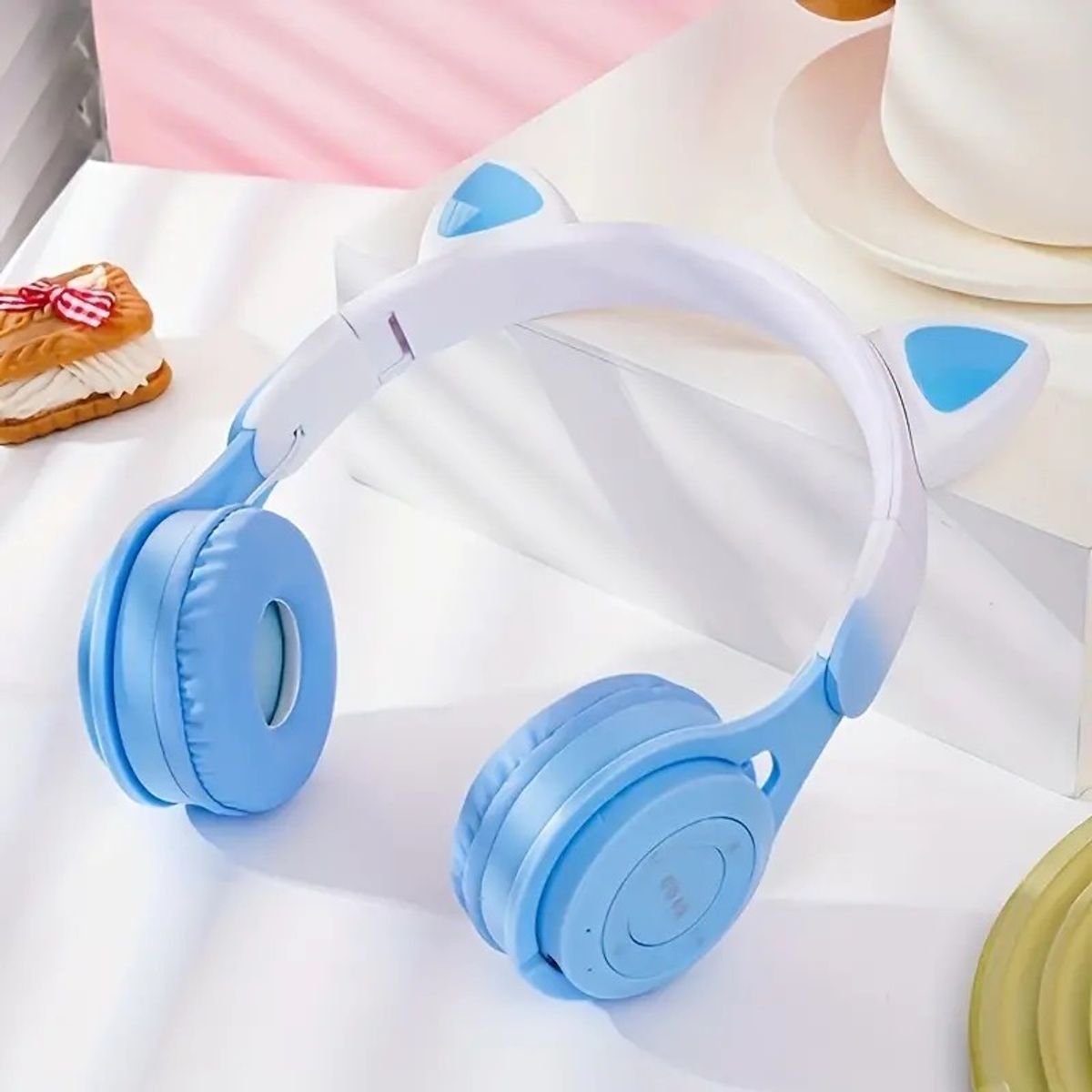 OEM - Audifono Gamer con Oreja de Gato auriculares inalámbricos