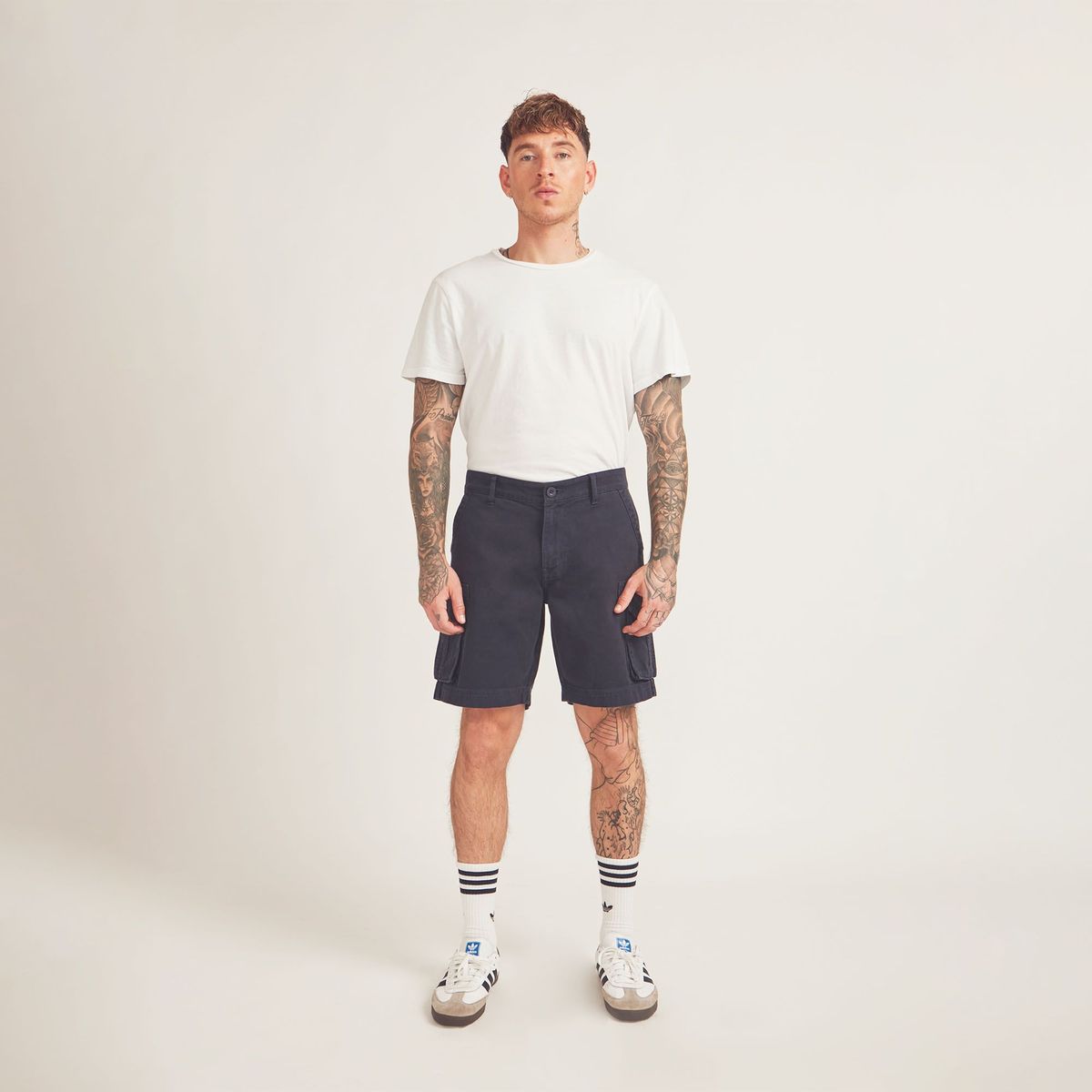 COTTON'S JEANS - Bermuda Cargo Cottons Jeans Ramses